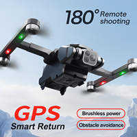 Drone professionnel S188 en gros, Quadcopter pliable en plastique avec WiFi 5G, double caméra, idéal pour débutants, fonction Suivez-moi, batteries incluses