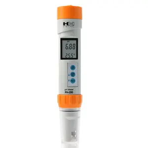 Digital Akuarium Air Kolam Laboratorium Ph Tester Meter dengan Kalibrasi Otomatis 0-14 PH dengan IP67