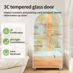 กรงนกตาข่ายลวดแบบมืออาชีพปรับแต่งได้ - Product Image 2