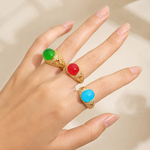 Vintage court style <b>adjustable</b> <b>ring</b>, classic design unisex daily wear jewelry - Product Image 2