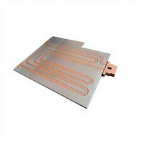 Plaque de refroidissement liquide en aluminium usinée CNC, dissipateur thermique, radiateur ODM pour serveurs et appareils industriels