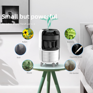 Purificateur d'<span class=keywords><strong>air</strong></span> intelligent pour la maison, grandes pièces, avec contrôle Wi-Fi, mode intelligent, affichage de l'IAQ, filtre HEPA H13 - Product Image 3