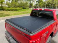 KSCAUTO Couverture de tonneau de lit de camion souple Quad Fold pour Dodge Ram 2002 2023 1500 2500 3500