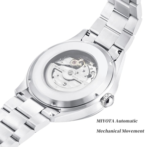 Reloj de Pulsera de Acero Inoxidable Vintage de Alta Calidad Personalizado, Relojes Mecánicos Automáticos Luminosos de Negocios para Hombre, Reloj de Buceo de Lujo - Product Image 3