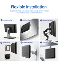 PC industriel extérieur haute luminosité, lisible en plein soleil, tactile capacitif intégré, prêt 24/7 pour environnements difficiles