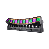 Barre de lumière LED motorisée à zoom et inclinaison, LED Pixel Curve 1260IP, 12x60W RGBW 4-en-1, IP65, pour extérieur, DMX, faisceau mobile, éclairage de scène