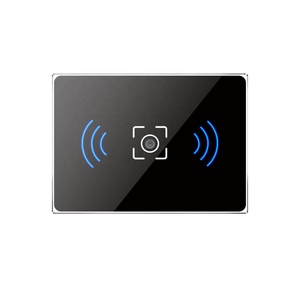 Lector de Tarjetas PORTEVIX con Control de Acceso, Sistema Linux, Resistente a la Intemperie, Lector NFC RFID de 13.56MHz, RS485, Wiegand, Código QR, ABS+Vidrio Templado - Product Image 1