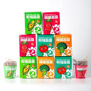 <b>Well</b>-Ordered Planting Blind <b>Box</b> Kids Educational Kit 4 Random Designs For School Gifts And Learning - Product Image 2