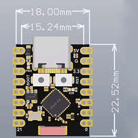 Placa de Desarrollo ESP32-C3 SuperMini WiFi 4M para Kits y Proyectos, Kits de Desarrollo SuperMini ESP32