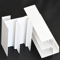 Profilé PVC multicolore Forme personnalisée Oem Profilé en aluminium Coin en plastique Profilé PVC en plastique