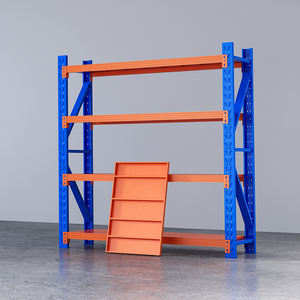 Étagères d'entrepôt Étagères de stockage à usage intensif Étagère de stockage d'entrepôt Étagères empilables en métal Étagères de rayonnage sans boulon - Product Image 3