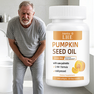 Aceite de Semillas de Calabaza Shecome Premium, Extractos de Plantas, Apoya la Vitalidad del Cabello y la Salud de la Próstata, 300 Cápsulas Blandas de Aceite de Semillas de Calabaza - Product Image 1