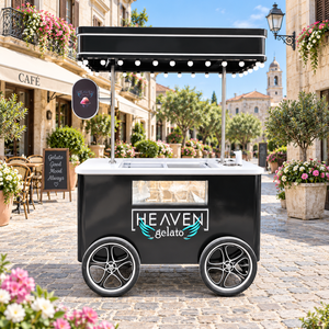 Carrito de Helados Comercial 2026 en Oferta, Carrito de Helados Móvil con Personalización de Tamaño, Color y Logotipo - Product Image 1
