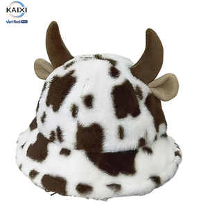 Gorro <span class=keywords><strong>de</strong></span> Pescador Cálido para Hombre, Gorro <span class=keywords><strong>de</strong></span> Cuerno <span class=keywords><strong>de</strong></span> <span class=keywords><strong>Vaca</strong></span> Marrón - Product Image 3
