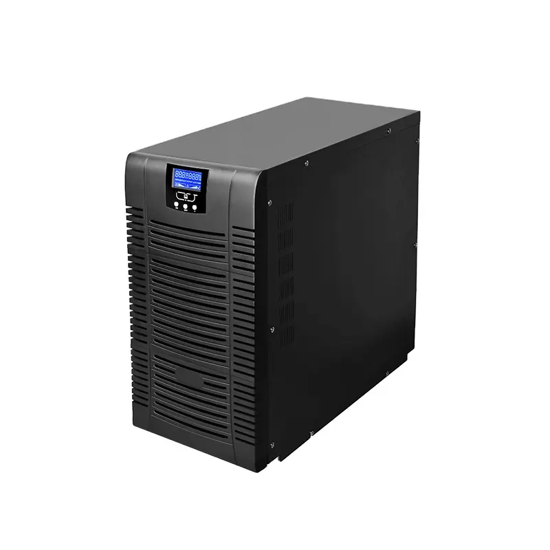 Pure Sine Wave LCD Display Online UPS Power System For 3Kva Mobile WIFI Router Online Frequency Uninterruptible Power Supply 12v