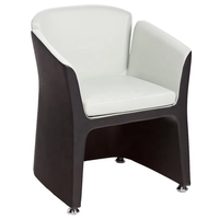 Chaise longue nordique contemporaine Antique en cuir PU pour salle à manger chambre hôtel salon maison appartement loisirs confortables