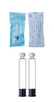 Cartouche en verre ZHILAN 3 ml transparente neutre en borosilicate pour stylo injecteur portable, flacon de sérum de soin de la peau et de beauté
