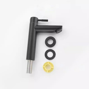 Bán buôn thép không gỉ rửa lưu vực vòi nước chất lượng cao duy nhất xử lý boong gắn đơn nước lạnh phòng tắm chậu <span class=keywords><strong>tap</strong></span> - Product Image 5