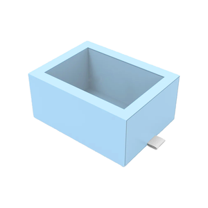 Custom UV-rivestito lucido laminazione cassetto scorrevole scatola di cartone vuota fabbricata materiali riciclati stampa in rilievo - Product Image 6