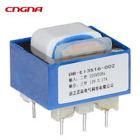 Fabricante de Transformadores, Transformador de Potencia Vertical de 50HZ/60HZ con Núcleo de Ferrita de 1.5W 2W 2.5W, Transformador de Corriente EI35 Eléctrico