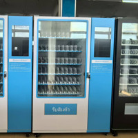 Distributeur automatique combiné haute capacité 300-600 emplacements avec support SDK et paiement par carte de crédit, options multiples pour snacks et boissons, vente en gros