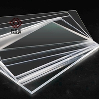 COMAY Vente en gros de plaques acryliques transparentes moulées de 3 mm, 4x8 pieds et 4x6 pieds, résistantes aux UV et à la chaleur, avec service de découpe pour enseignes publicitaires
