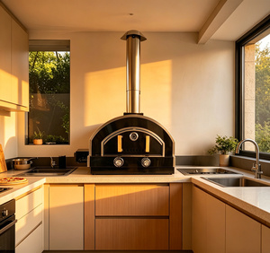 Four à pizza au gaz de 16 pouces, four à pizza d'extérieur, four à pizza au gaz en dôme pour l'extérieur - Product Image 6