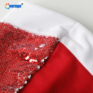 Cappello di Babbo Natale Magico per Sublimazione Ornamento <span class=keywords><strong>Natalizio</strong></span> Vuoto Cappello di Natale - Product Image 6