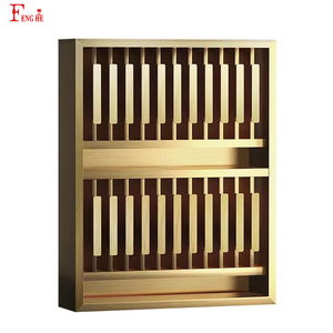 Armadietto in Acciaio Inox per Salone di Bellezza, Espositore per Tinture per Capelli, Scaffale per Conservazione - Product Image 2