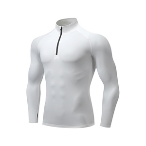 <span class=keywords><strong>T</strong></span>-<span class=keywords><strong>shirt</strong></span> à manches longues pour <span class=keywords><strong>homme</strong></span>, personnalisé, <span class=keywords><strong>imprimé</strong></span> à l'écran, logo brodé, polyester de haute qualité, extensible, pour la course à pied et l'entraînement - Product Image 4