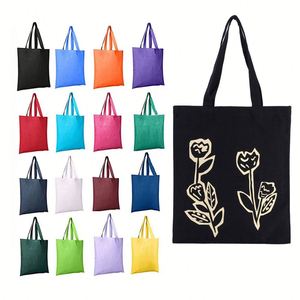 Custom Printed Shopping <b>Bags</b> Organic Cotton Canvas Black Color <b>Sewing</b> Transparent Tote <b>Bag</b> Letter - Product Image 1