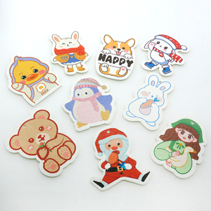 Foamstar Tùy Chỉnh Thỏ Khuôn Mẫu Nhà Bếp Rửa chén Tự Nhiên Bọt Gỗ Bột Giấy Miếng Bọt Biển Nén Cellulose Miếng Bọt Biển - Product Image 6