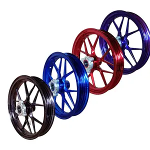 دراجة نارية الجبهة/الخلفي عجلة rims13-14 بوصة عجلات من سبائك الألومنيوم ل NMAX الألوان