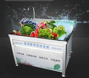 Máquina de lavar vegetais em casa, máquina automática de lavar o ozônio de frutas e vegetais