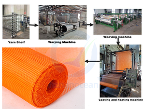 Rapier Loom sợi thủy tinh lưới lưới dây chuyền sản xuất sợi thủy tinh lưới máy dệt - Product Image 5