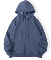 Sweat à capuche zippé pour homme 320G, réactif aux UV, brodé, imprimé personnalisé, style streetwear, Alibaba Chine, achat en ligne