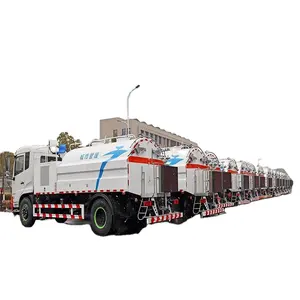 베스트셀러 Dongfeng 4x2 4x4 RHD 10000L 고압 세탁기 트럭 고압 Flusher 도로 분출 청소 트럭