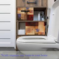 Boîte de rangement pliable pour salon, en tissu de lin moderne, avec poignée latérale, grande capacité, 35,6*28*28 cm
