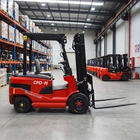 Fabrika Fiyatı 1ton 2ton 3ton 5ton Lityum Akülü Elektrikli Forklift Kaldırma Yüksekliği 3m-6m Hidrolik Forklift CE Standardı