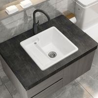 Lavabo en céramique de style moderne de Chaozhou pour usage hôtelier avec drain pour le lavage des vêtements