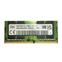 Mémoire RAM pour ordinateur portable HMAA4GS6AJR8N-XN 32 Go 2RX8 PC4-3200A DDR4 ECC SODIMM HMAA4GS6AJR8N-XN RAM pour ordinateur portable