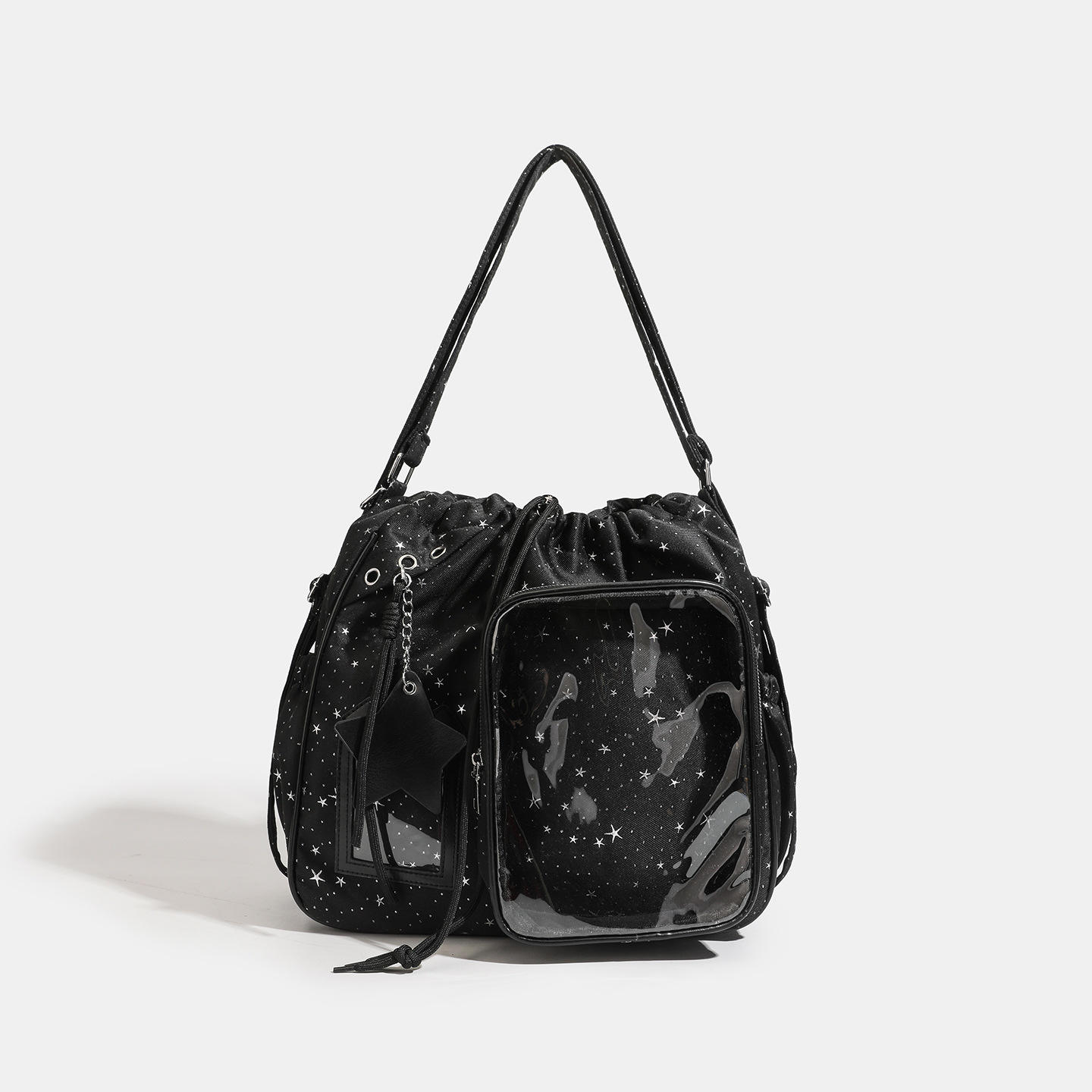 จี้รูปดาวห้าแฉกสีดำ