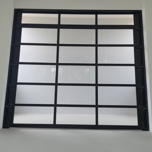 <span class=keywords><strong>Porte</strong></span> <span class=keywords><strong>de</strong></span> <span class=keywords><strong>garage</strong></span> sectionnelle en verre trempé avec cadre en aluminium sur mesure, <span class=keywords><strong>porte</strong></span> automatique à ouverture par le haut, certifiée CE, pour villa <span class=keywords><strong>de</strong></span> luxe, salle d'exposition <span class=keywords><strong>de</strong></span> voitures - Product Image 6