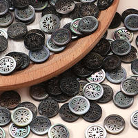 Boutons-pression polyvalents à deux trous en coquillage naturel, décoratifs, forme champignon, rectangle, étoile, accessoires de couture pour tricots, robes et chemises