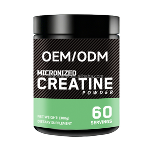 Creatina Monohidrato Micronizada OEM/ODM en Polvo 300g 60 Porciones Suplemento Dietético - Product Image 1