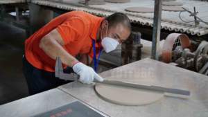 <span class=keywords><strong>Meilleure</strong></span> vente Cordiérite <span class=keywords><strong>pierre</strong></span> de lave Four à <span class=keywords><strong>pizza</strong></span> Outils de cuisson de cuisine avec fonction de coupe-boîte en PP Durable et pratique - Product Image 5