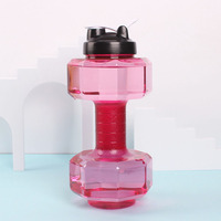Bouteille d'eau en plastique de grande capacité pour le sport, nouveau Design de 2,6 l