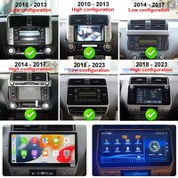 Autoradio Plug & Play 12,3 pouces pour Land Cruiser Prado 150