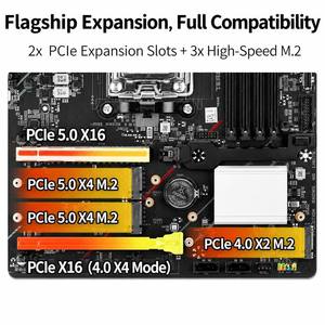 Placa Base MAXSUN TERMINATOR B850M PRO WIFI, Socket AM5, 12+2+1 Fases, <span class=keywords><strong>Dr</strong></span>.Mos Power, WiFi 6E, MATX, DDR5, PCIe 5.0, para PC de Escritorio - Product Image 6