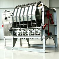 Machine à épiler les porcs en acier inoxydable. Le choix du modèle est basé sur le poids de la carcasse des porcs